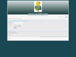 Economic free thinkers society