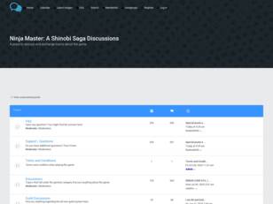 Ninja Master: A Shinobi Saga Discussions
